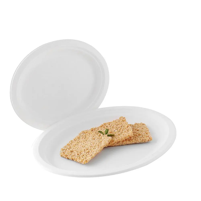 Plaque ovale de 12,5 x 10 pouces