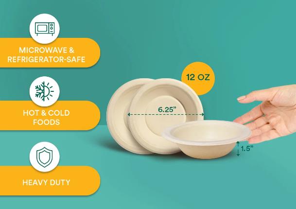 B&aacute;t phục vụ lớn d&ugrave;ng một lần c&oacute; an to&agrave;n cho thực phẩm n&oacute;ng v&agrave; lạnh kh&ocirc;ng?